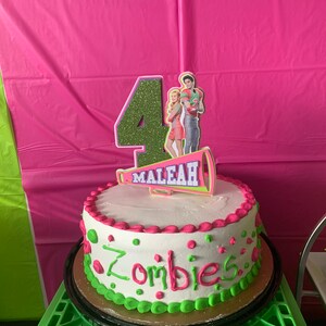 Zombies 2 Disney cake topper Zombies 2 Disney birthday | Etsy