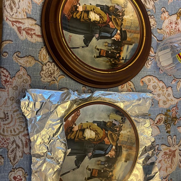 Captain Freddie Red Skeleton Collector Plate, Perfection in Porcelain