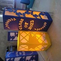 Set 2 SVG Lantern Template 3D Class of 2023 Senior 2023 Cricut - Etsy ...