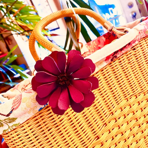 The Black Flower Charm