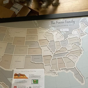 Personalized 50 States Photo Map A Unique USA Travel Collage | Etsy