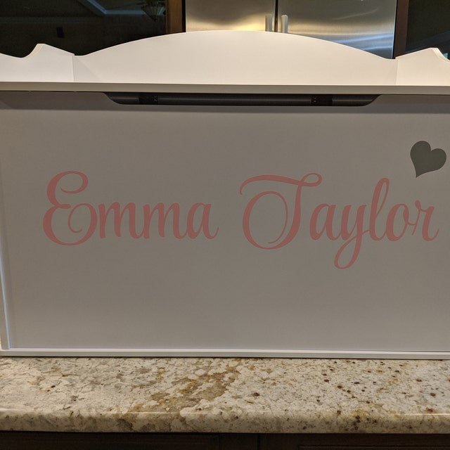 name decals for toy box