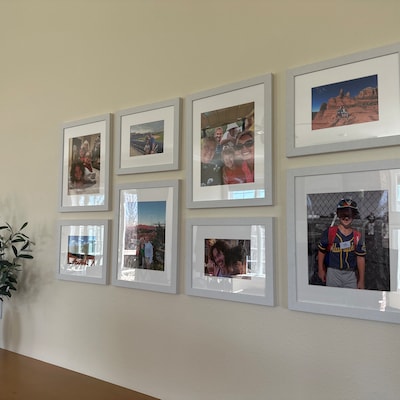 12 Piece Large Rectangle Gallery Wall Frame Set Modern Photo Frame Set ...