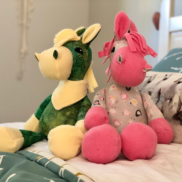 free stuffed horse sewing pattern