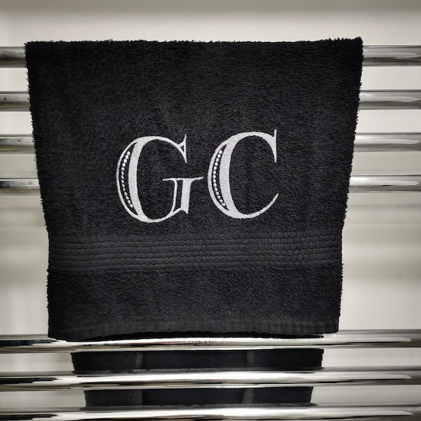 Two-color Block Monogram Embroidery: 3, 3.5 & 4 Inch Sizes #534 DAX - Etsy