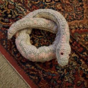 Ball Python Amigurumi Crochet Pattern, Betty the Realistic Plush Snake ...