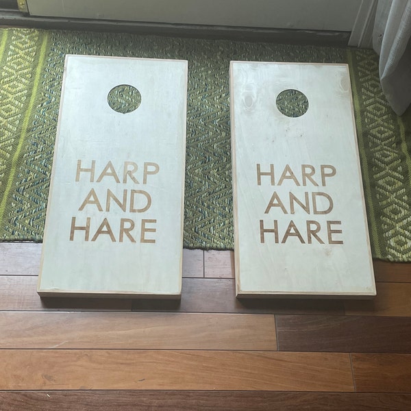 Personalized Laser Engraved Cornhole Junior Set – Custom Game - Etsy