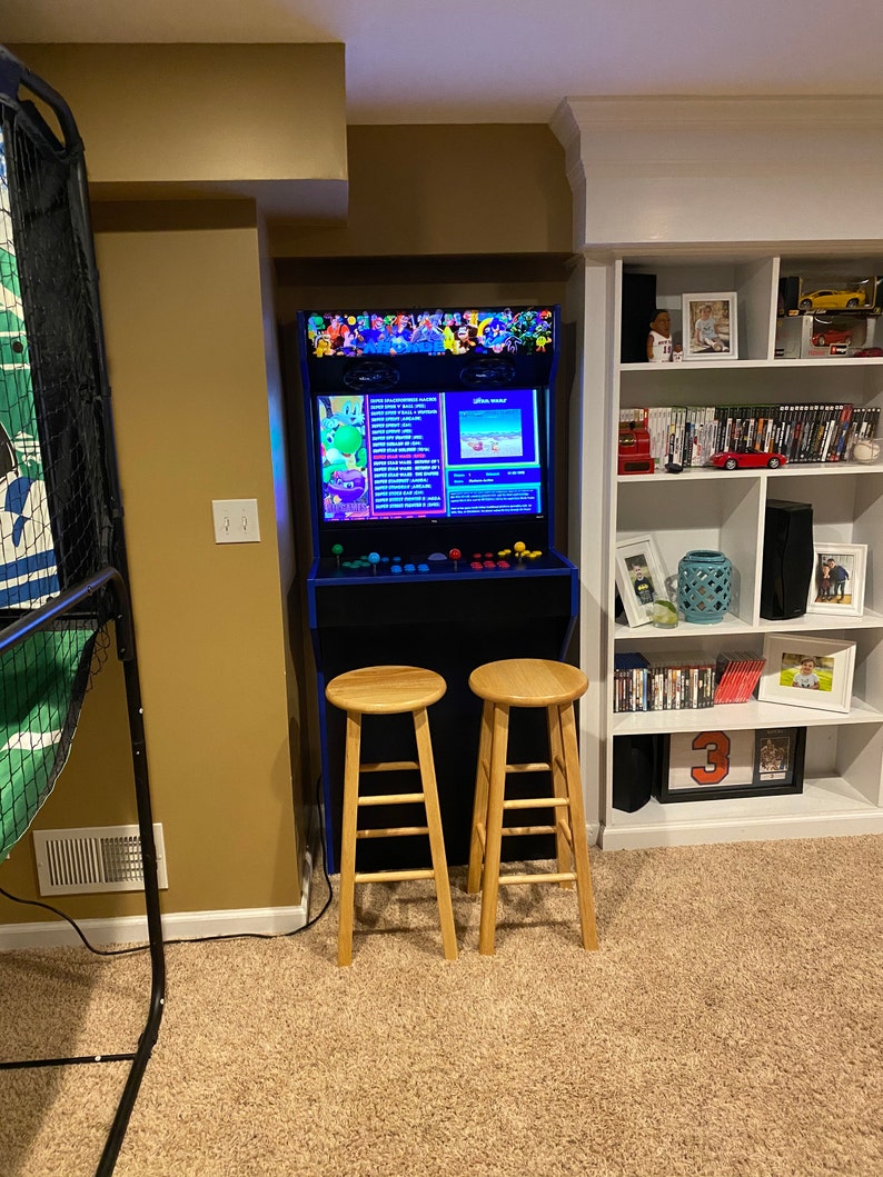 Arcade setup shared by Peter Gilbert