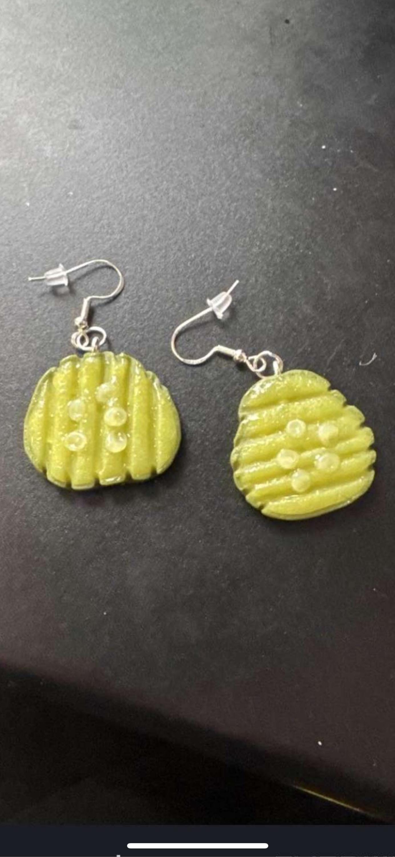 Pickle Earrings