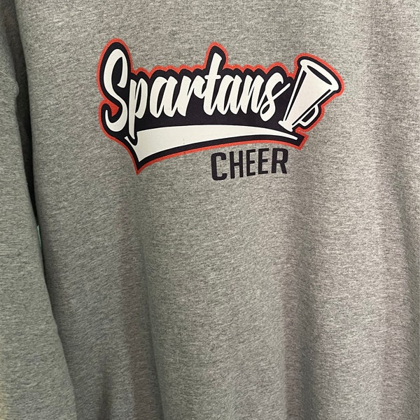 Cheerleading Svg, Spartan Cheerleading, Spartan, Spartans, Cheer ...