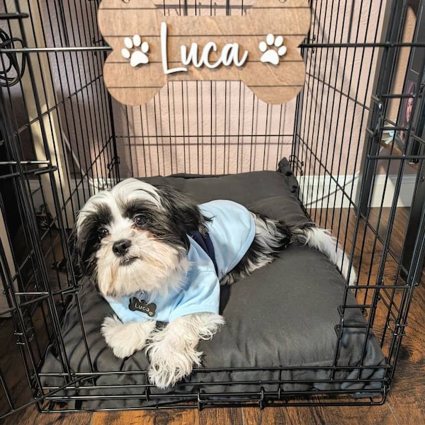 Personalized Wood Crate Sign /personalized Pet Gift / Custom Pet Name ...