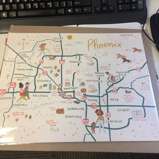 Phoenix arizona attractions map | Benkens.blog