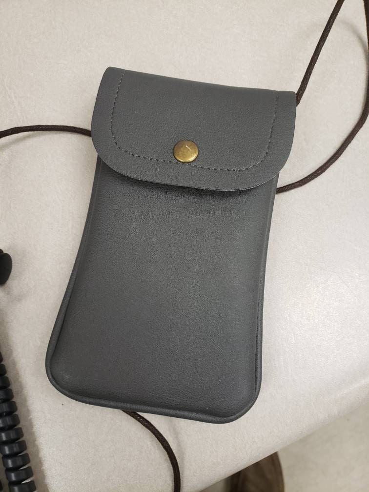 Slim Mobile Phone Bag, Adjustable Strap Length, Vegan Leather, Phone Shoulder Bag, Crossbody Bag, Multi Colours, Cell Phone Bag