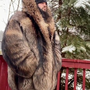 MEN'S MINK FUR Jacketbrand New Real Natural Genuine Fur - Etsy