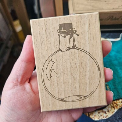 Frame Border Stamp Background Decoration Wood Rubber Stamp Floral