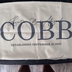 April added a photo of their purchase