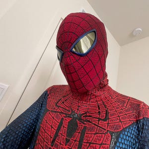 カスタマイズマスク、アメイジングスパイダーマン1、フェイスシェルと