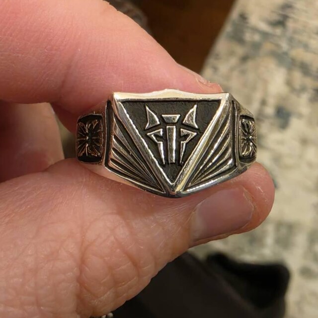 Institute Ring for House Mars From the Red Rising Series by Pierce