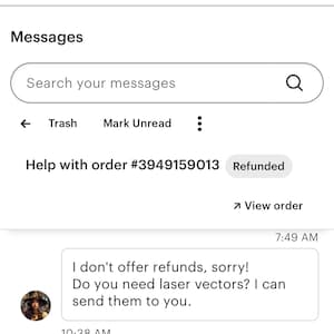 Melanie added a photo of their purchase