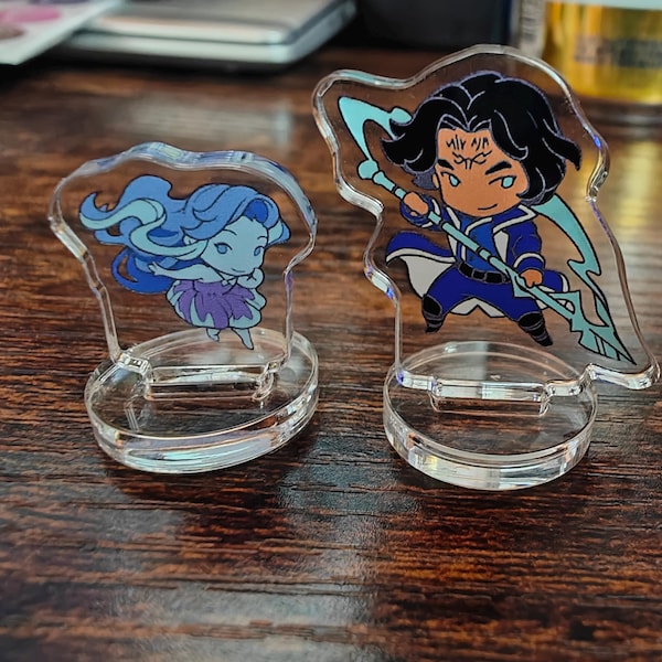 Custom Dnd Character Acrylic Standee Print by Photo, Board Game ...