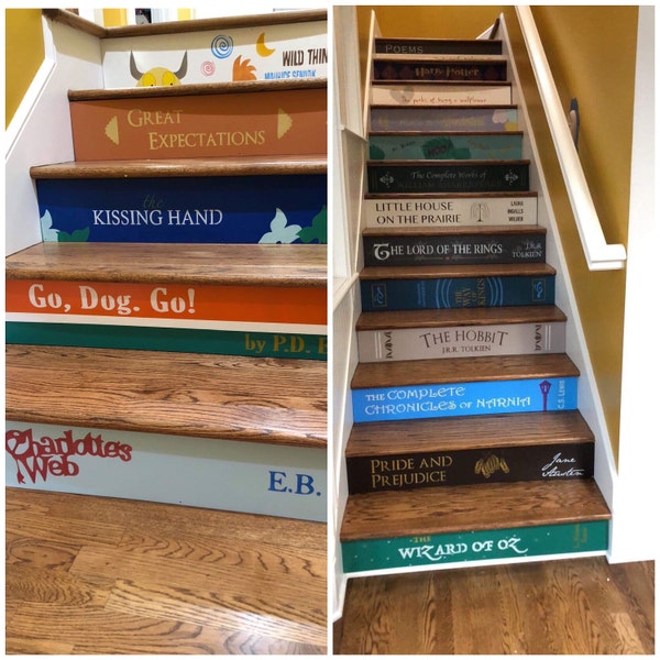 Custom Stair Riser / Alternative to Stair Riser Decals & Vinyl / Free ...