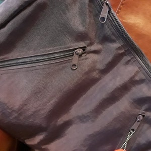Deep Plum Water Resistant Nylon Messenger Bag Diaper Bag, Travel Bag ...
