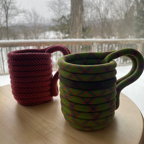 Can Cozie – Handmade From Upcycled Climbing Rope | 3 Sizes Available - Etsy