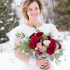 Rhinestone Square Bridal Bouquet Picture Charm – Wedding Bouquet