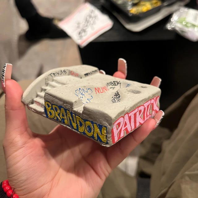 Graffiti Skatepark Ashtray/ Incense Holder & Custom Names - Etsy