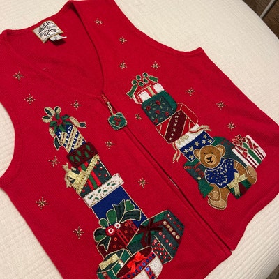 Vintage Ugly Christmas Sweaters All Sizes Tacky Christmas Sweaters ...