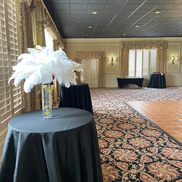100 White Ostrich Feathers for Wedding Centerpieces - Etsy