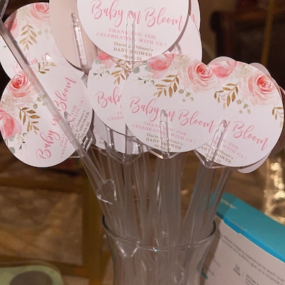 Oh Baby Favor Tags, Printable Baby Shower Favor Tag Template, Wine or ...