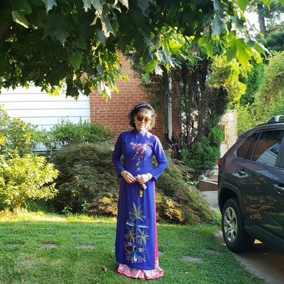 Premade : Vietnamese Wedding Dress áo Dài Cô Dâuready to - Etsy