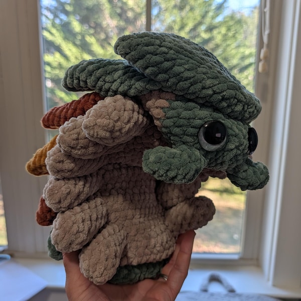 Plush Roly Poly Pill Bug Crochet Pattern: Amigurumi Isopod (PDF Pattern ...
