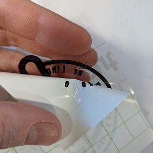 Etsy-koper heeft een foto van de aankoop toegevoegd