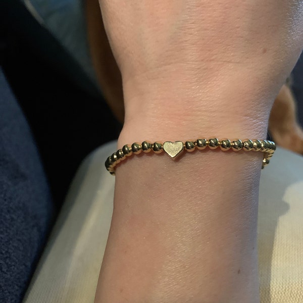 Gold Mama Mini Bracelet Set, Gold Mom Daughter Bracelet Set, Matching ...