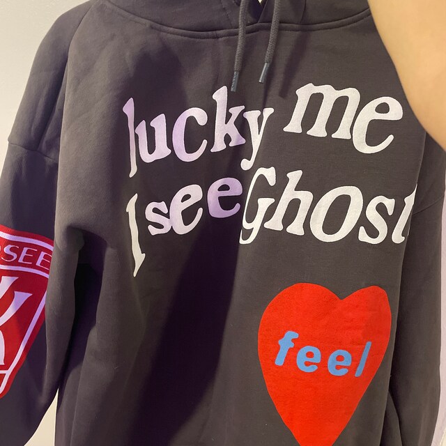 Hobi Ghost Hoodie Oversize Lucky Me I See Ghosts Aesthetic - Etsy Canada