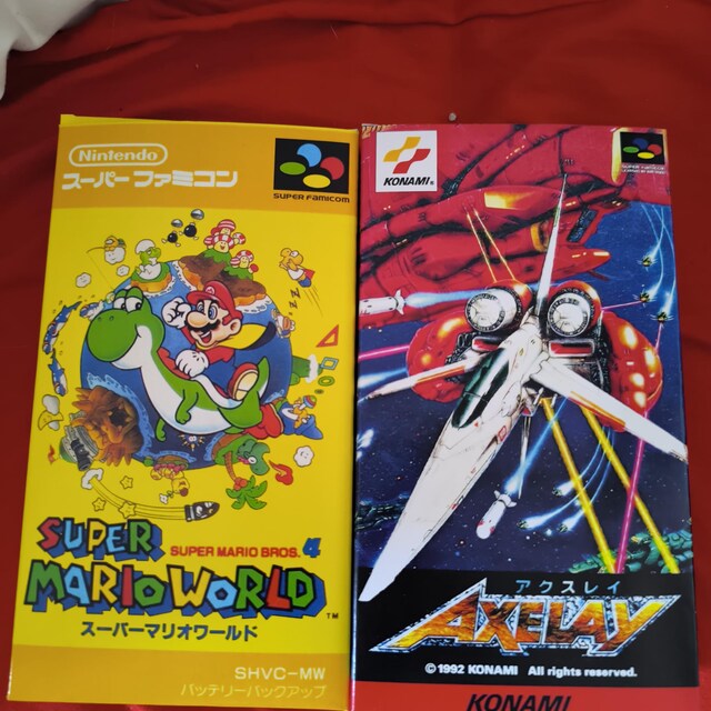 スーパーファミコンAXELAY アクスレイ スーパーファミコン コナミ AXELAY SFC KONAMI