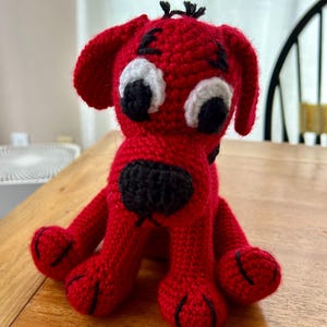 PDF PATTERN: Big Red Dog Crochet Pattern - Etsy