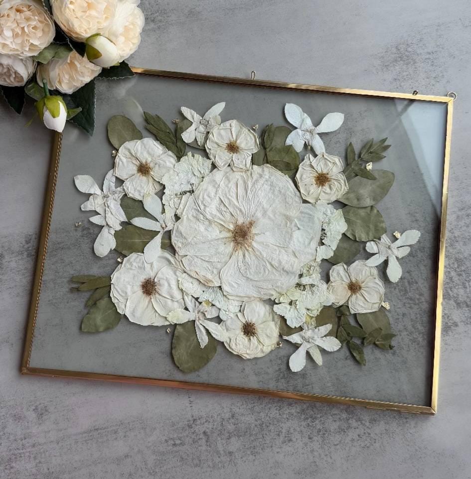 Preserved flowers from PV's etsy review