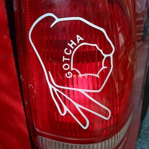 Stick Figure Flipping off Vinyl Decal - Etsy