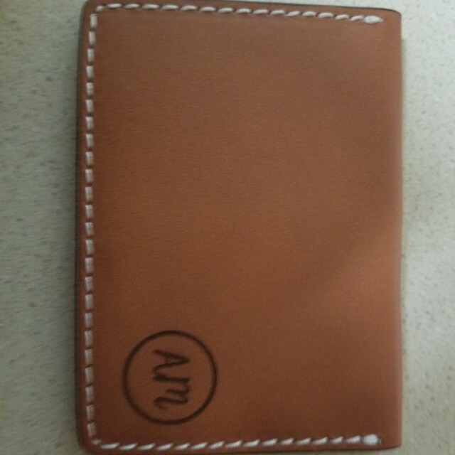 Personalized Men's Leather Wallet Initials on Wallet Etsy