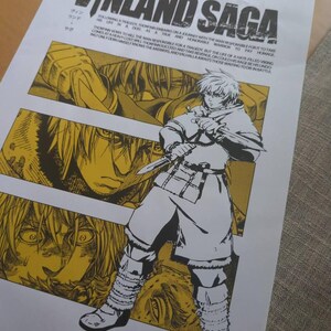 Vinland Saga Anime Wall Art Printable | Anime Room Decor Digital