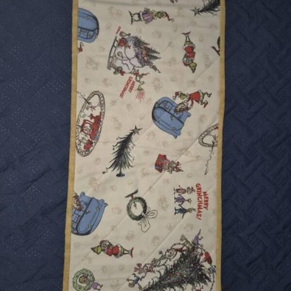 Spooky Clowns Quilted Table Runner NCU0NXD285