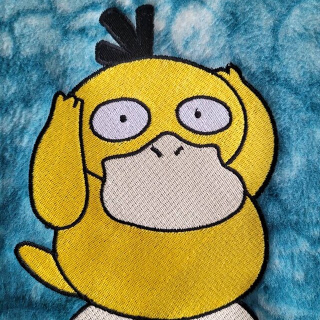 ポケモン コダック 刺繍デザイン ポケモン コダック ポケモン刺繍機