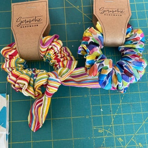 Download PRINTABLE Scrunchie Tags Display card Downloadable PDF | Etsy