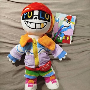 フレッシュサンズ。アンダーテール。大きなぬいぐるみ。サイズ15インチ