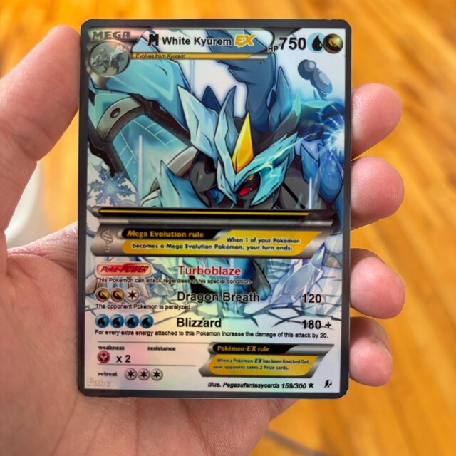M ホワイト キュレム EX GX ポケモンカード - Etsy 日本