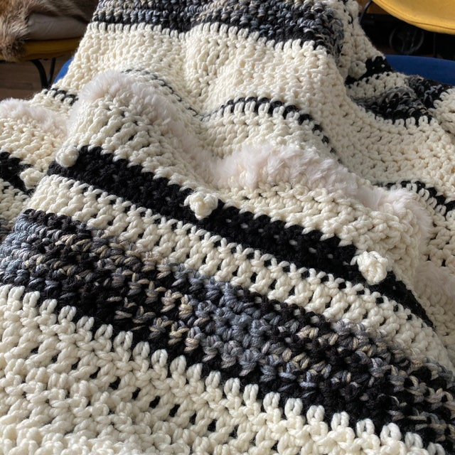Crochet Blanket Pattern Crochet Baby Blanket Pattern Anthropology Blanket Easy Pattern by Deborah O leary Patterns English Only Etsy Canada