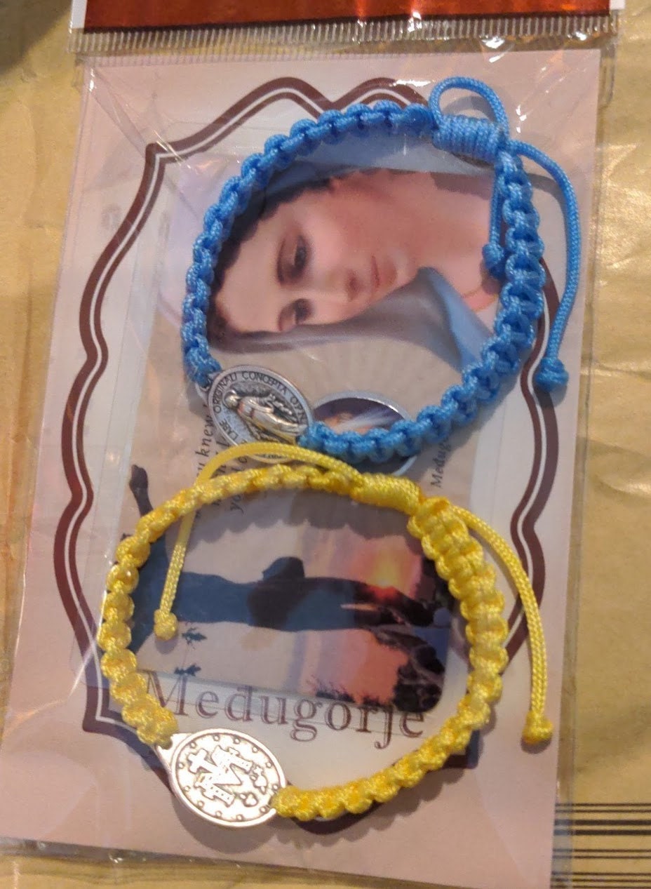 Miraculous medal bracelet for men women or kids, catholic jewelry, protection bracelet, christian gift, Virgin Mary bracelet, St Mary charm